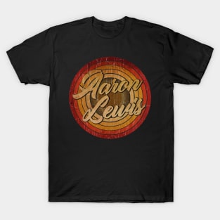 circle vintage retro faded Aaron Lewis T-Shirt